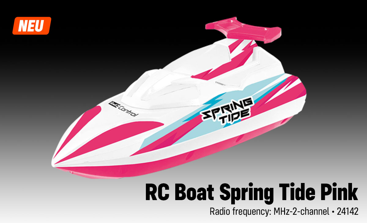 RC Boat Spring Tide Pink